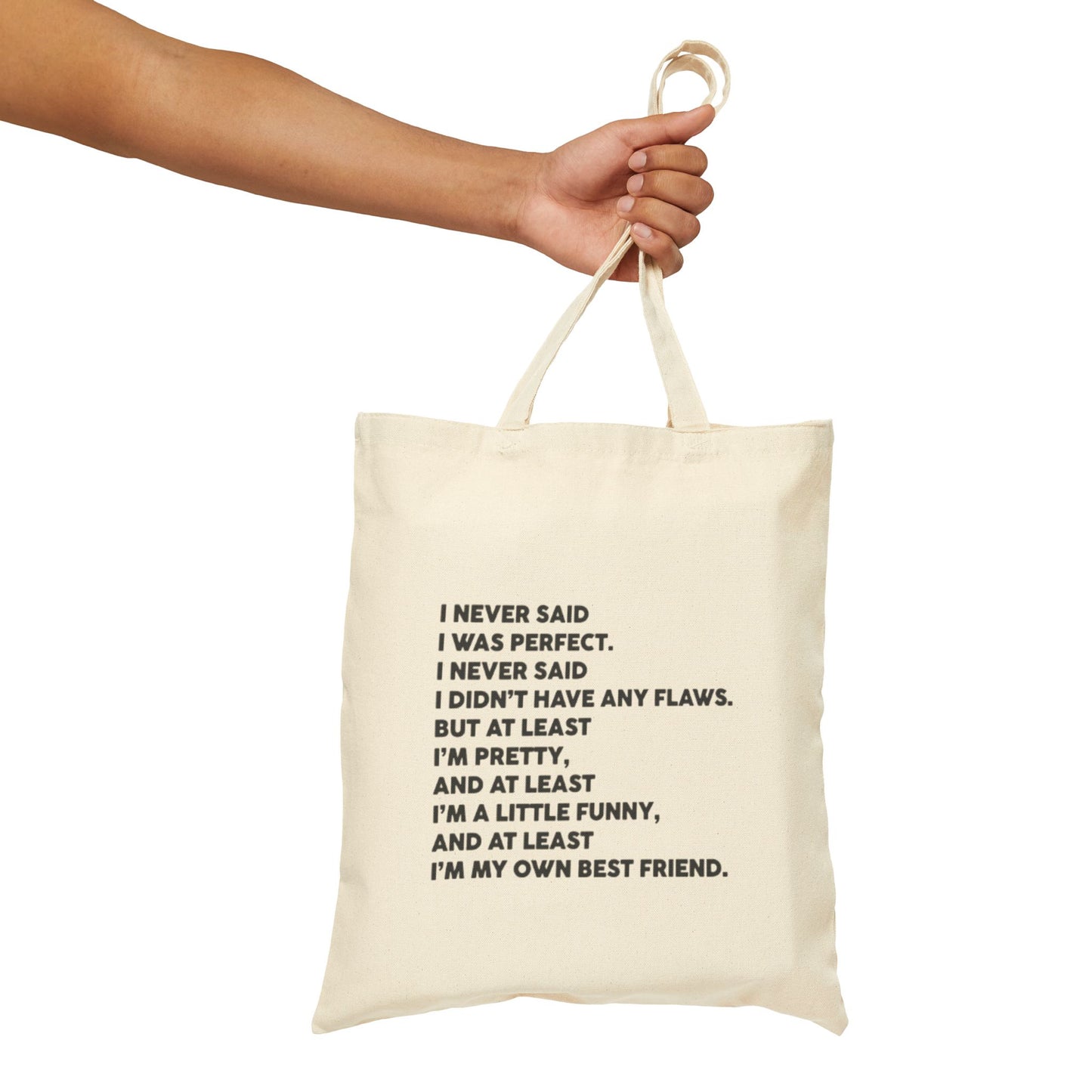 Love Island Tote Bag – “I Never Said I Was Perfect”