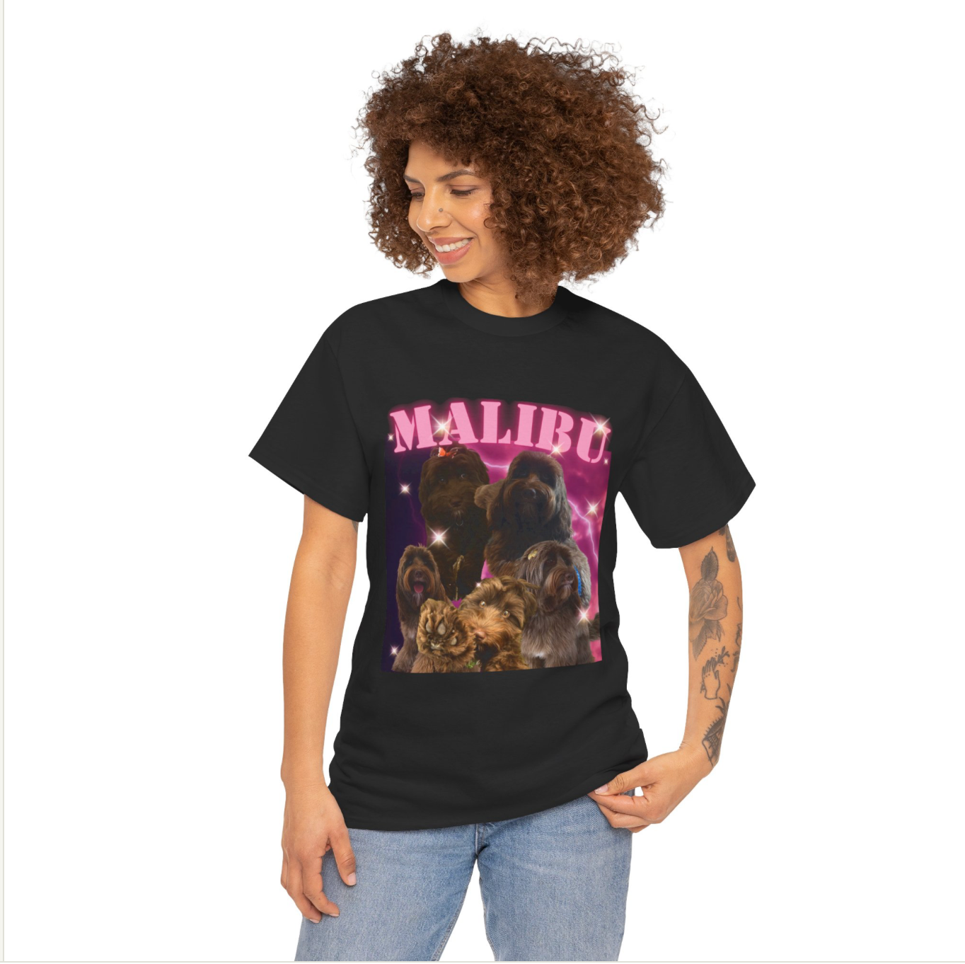 Custom Girlfriend Shirt | Boyfriend, Pet, Faces Custom T-Shirt