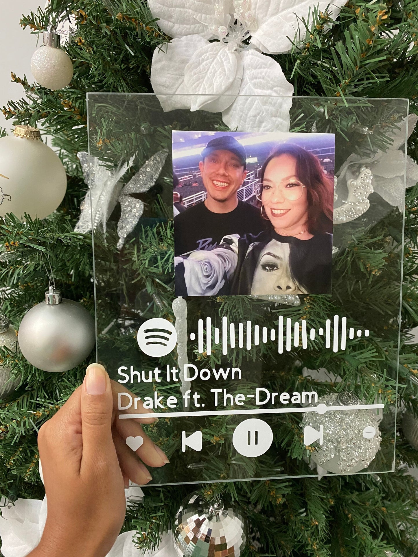 Music Song Plaque | Add YOUR own picture |