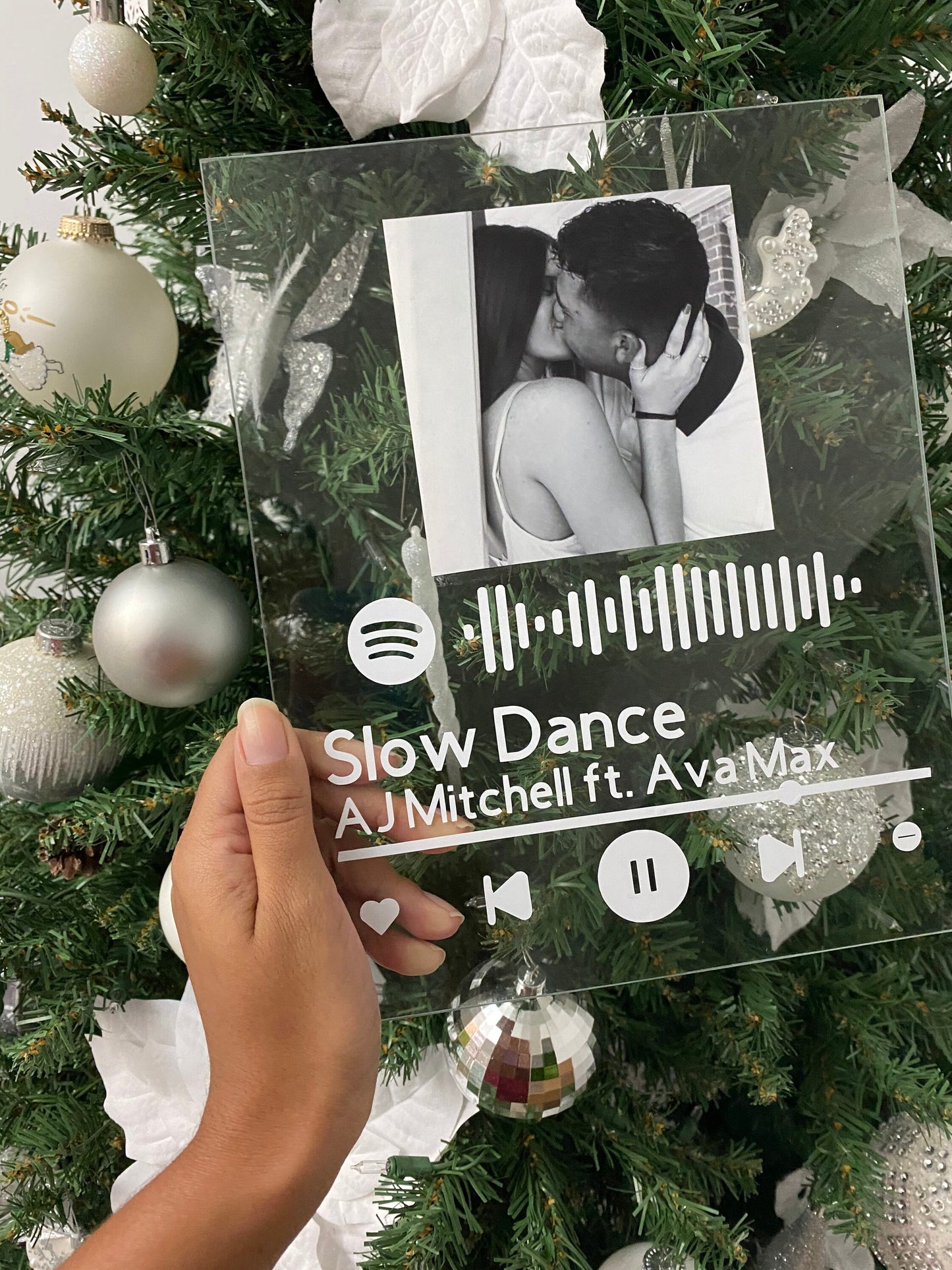 Music Song Plaque | Add YOUR own picture |