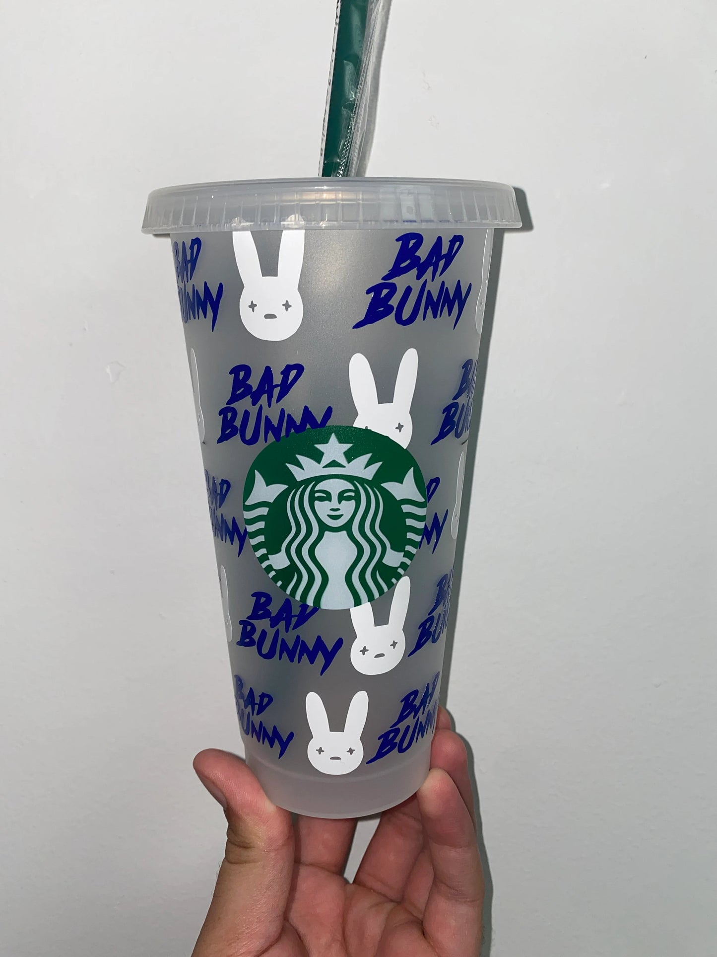 Bad Bunny Starbucks Cup | 24oz Cold Cup