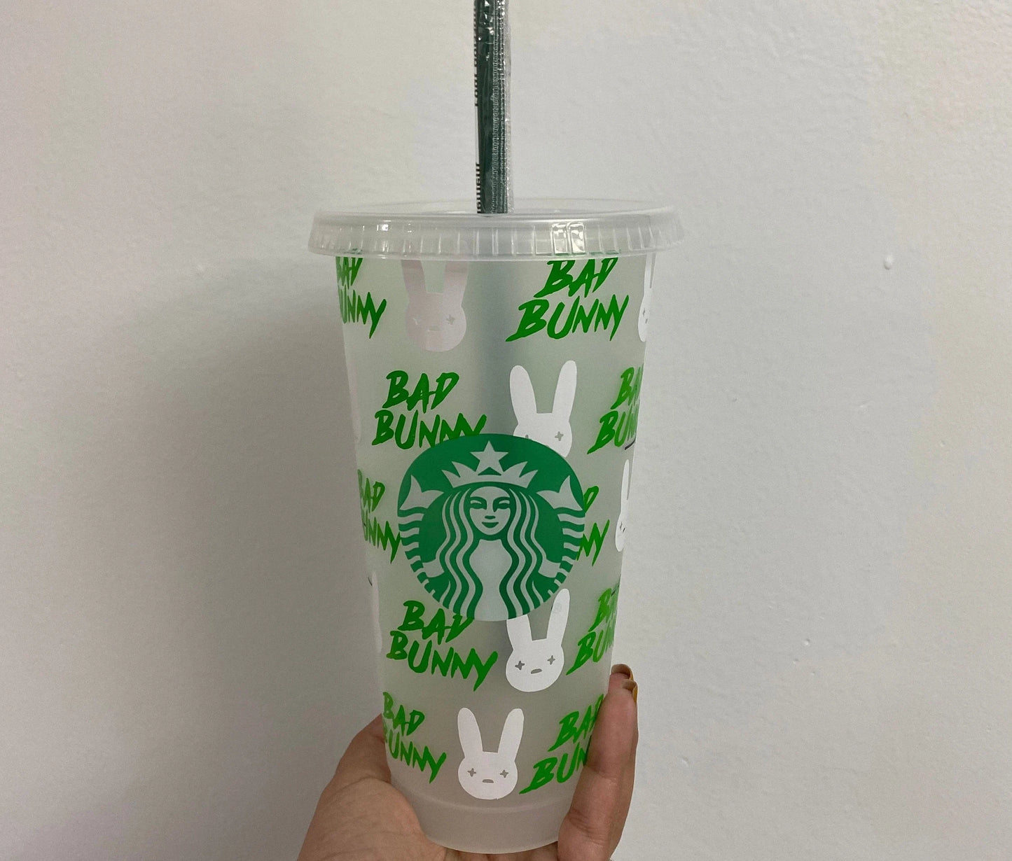 Bad Bunny Starbucks Cup | 24oz Cold Cup