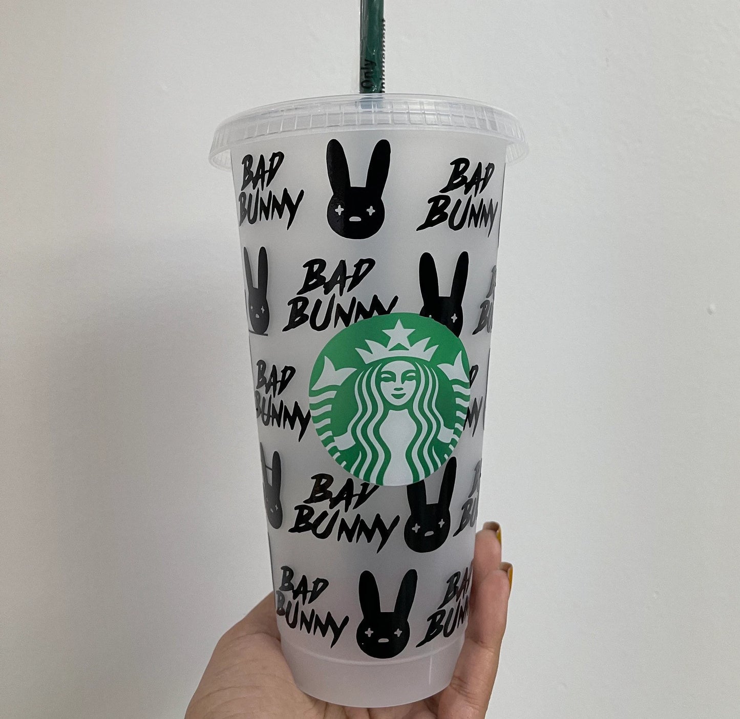 Bad Bunny Starbucks Cup | 24oz Cold Cup