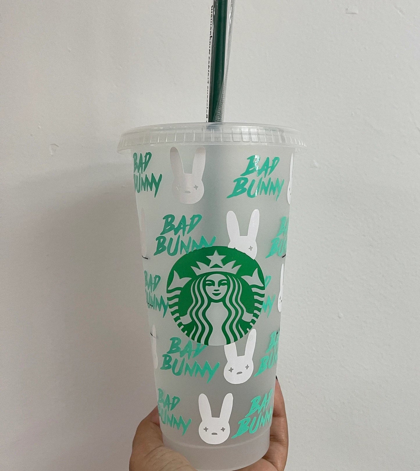 Bad Bunny Starbucks Cup | 24oz Cold Cup