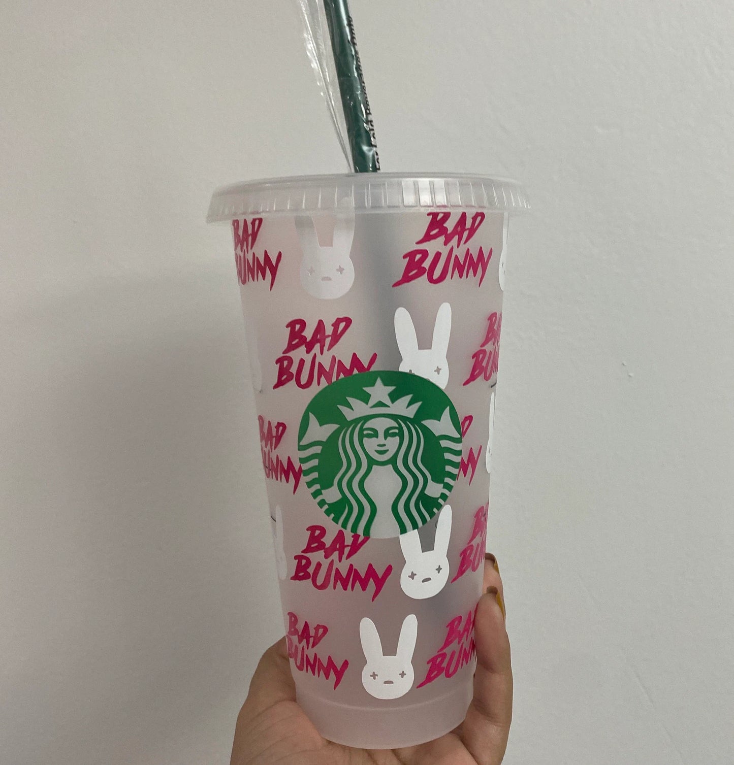 Bad Bunny Starbucks Cup | 24oz Cold Cup