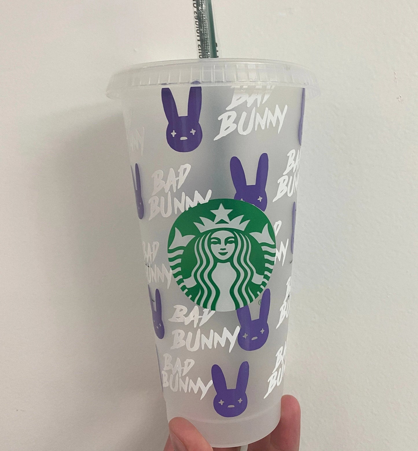 Bad Bunny Starbucks Cup | 24oz Cold Cup