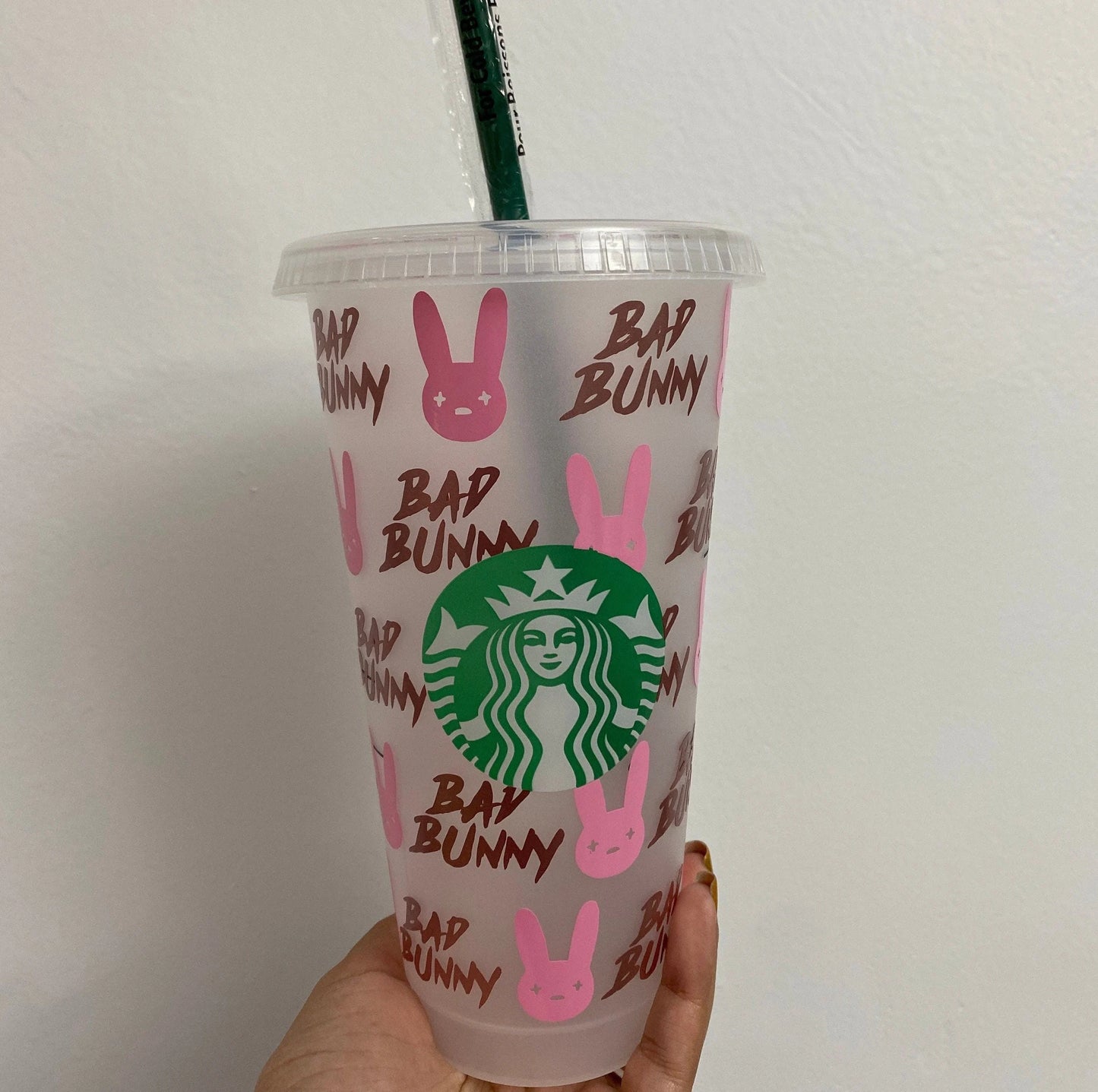 Bad Bunny Starbucks Cup | 24oz Cold Cup