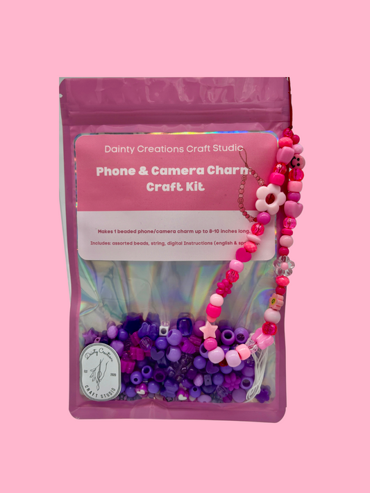 Phone & Camera Charm Craft Kit